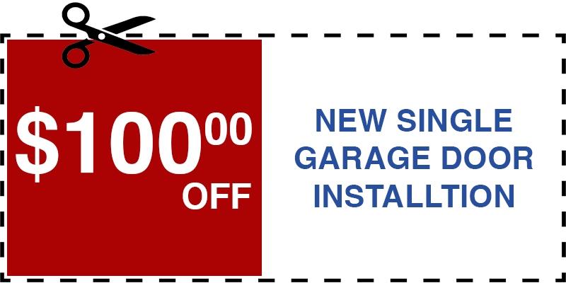 100 off garage door repair Hempstead