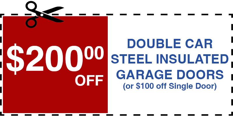 200 off garage door repair Hempstead